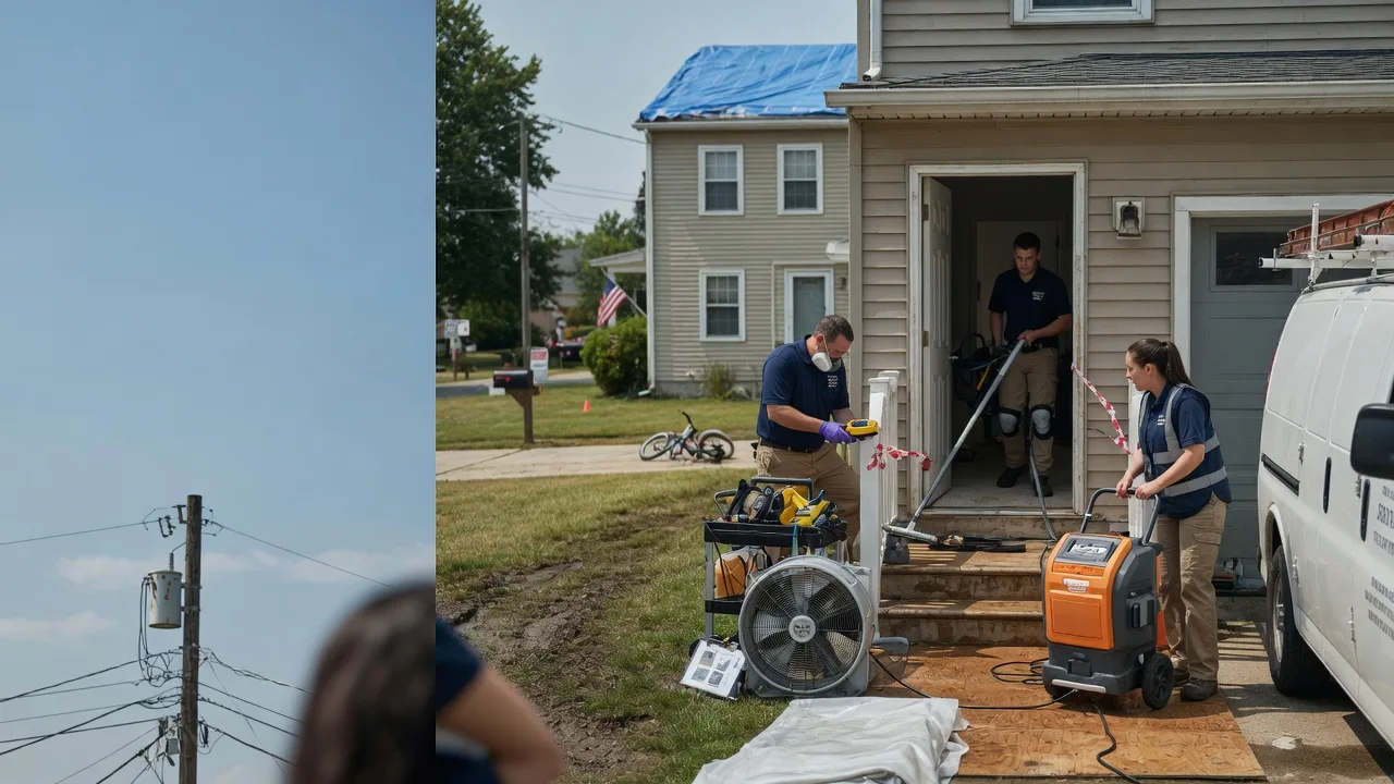 Water Damage Repair in Summitville, IN near me
